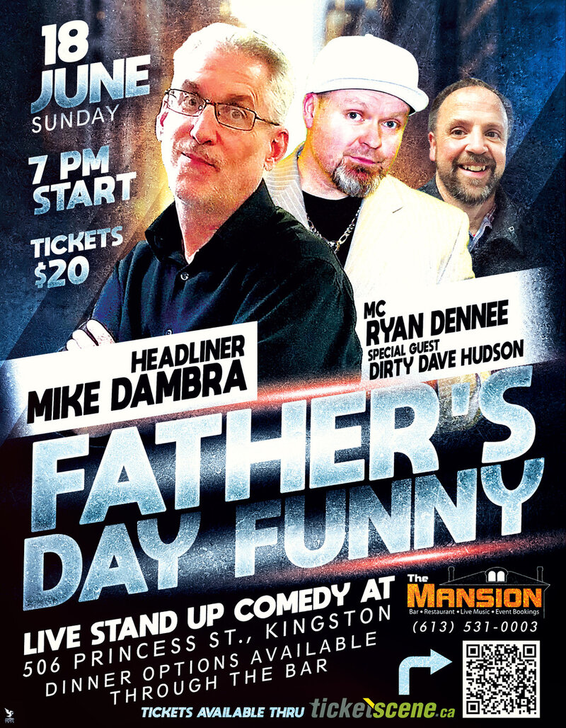 Comedian Mike Dambra&rsquo;s Father&rsquo;s Day Comedy Show - Jul 10th @ The Mansion