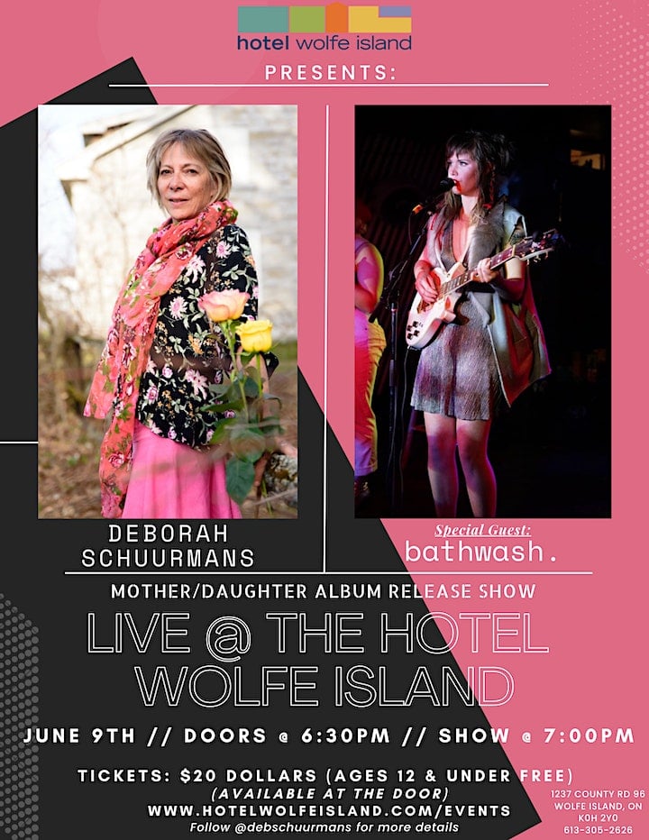 Deborah Schuurmans, Bathwash @ Hotel Wolfe Island - Jun 09, 2023