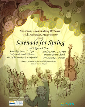 Cowichan Camerata String Orchestra - Jun 24th @ Duncan United Church