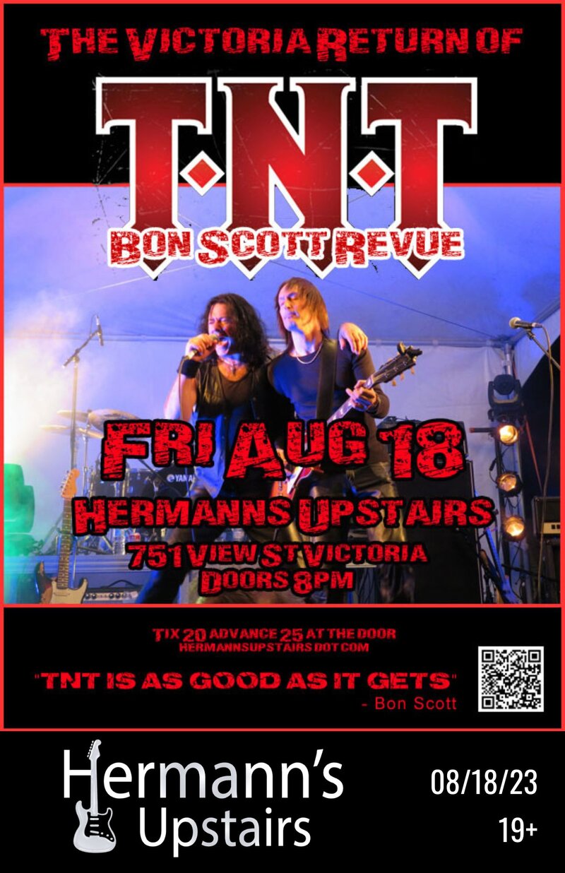 T&diams;N&diams;T : Bon Scott Revue - Jun 4th @ Hermann's Upstairs