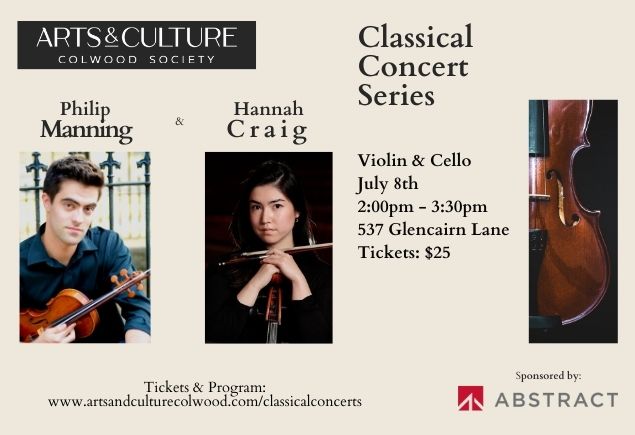 Classical Concert 3 - May 6th @ St John the Baptist Heritage Church