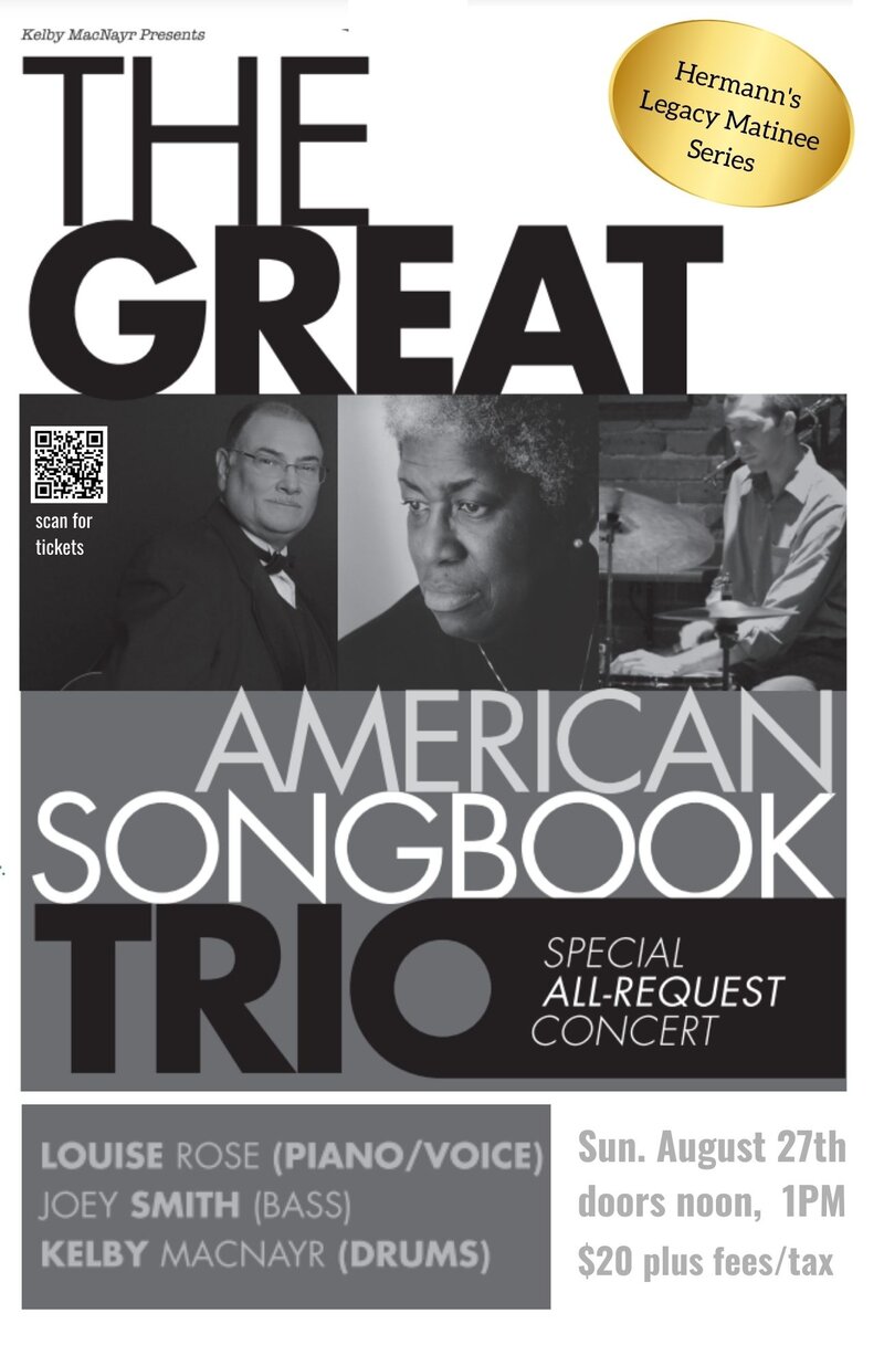 Great American Song Book Trio - May 7th @ Hermann's Jazz Club