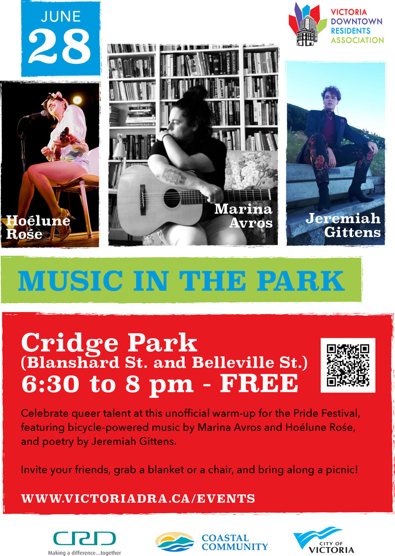 Music in the Park @ Cridge Park - Jun 28, 2023