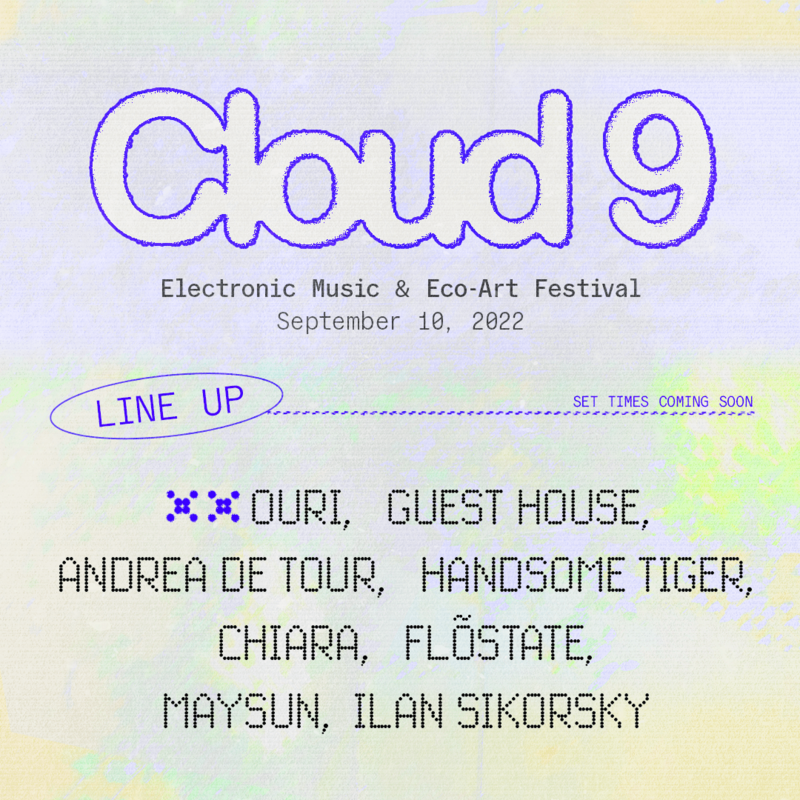 Cloud 9 Electronic Music & Eco-Art Festival - May 1st @ No.9 Gardens