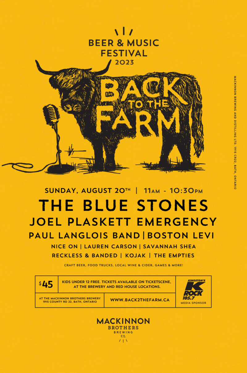 Back to the Farm Beer & Music Festival 2023 @ The Grandstand - Aug 20, 2023