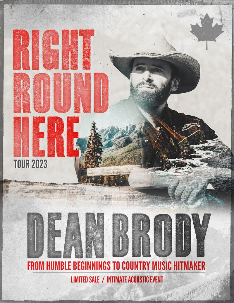 Grand OnStage presents: Dean Brody @ Kingston Grand Theatre Nov 3 2023 - May 11th @ Kingston Grand Theatre
