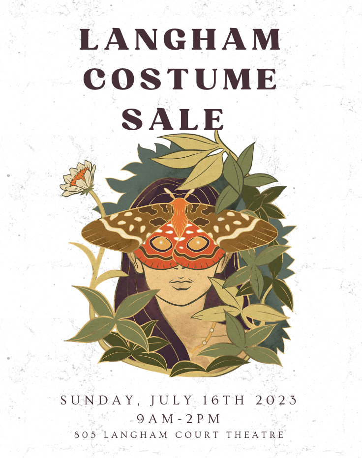 Langham Court Theatre Annual Costume Sale - Jul 7th @ Langham Court Theatre