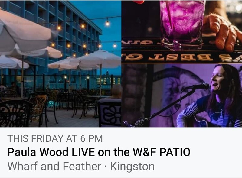 Paula Wood LIVE! at The Wharf & Feather: Paula Wood @ Wharf & Feather, Holiday Inn patio - Jun 23, 2023