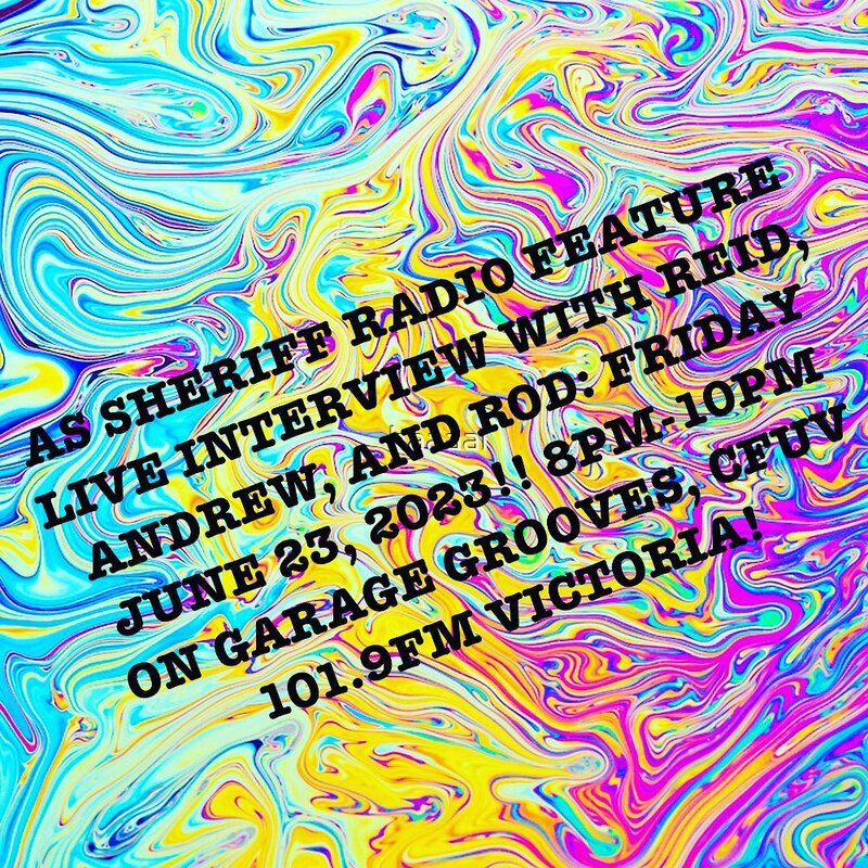 As Sheriff Radio Interview - May 10th @ CFUV 101.9 FM 