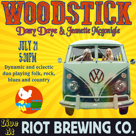 Woodstick Live at Riot Brewing Co. - Jun 24th @ Riot Brewing Co.