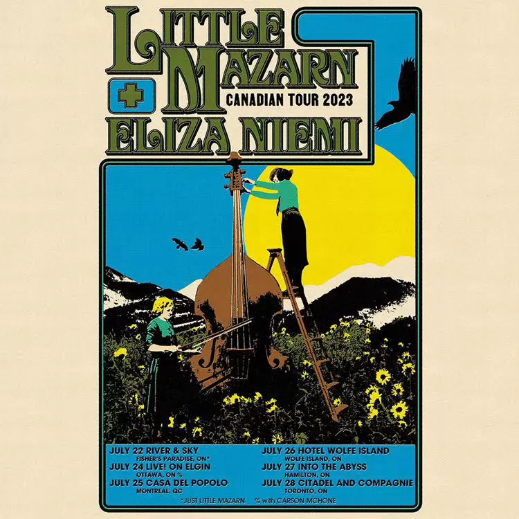 Eliza Niemi, Little Marzarn, Liam Cole @ Hotel Wolfe Island Jul 26 2023 - Jun 10th @ Hotel Wolfe Island