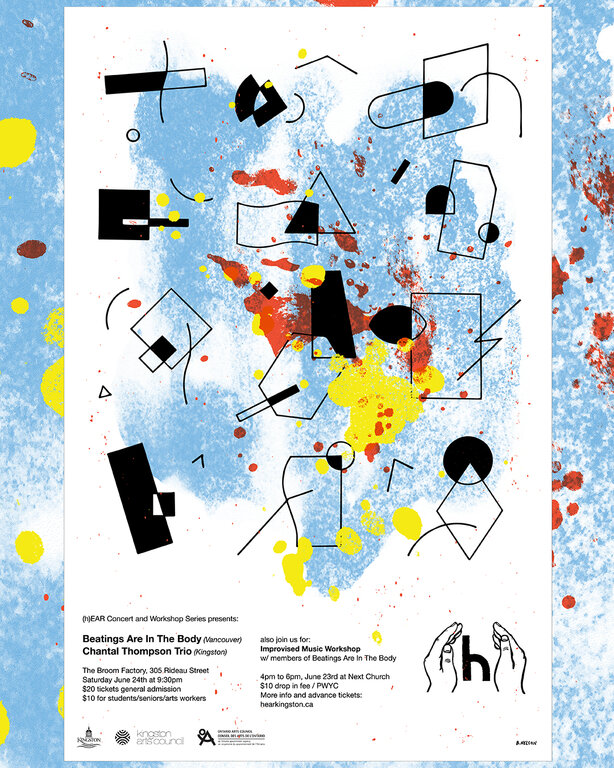Skeleton Park Arts Fest 2023: Beatings Are In The Body, The Chantal Thompson Trio @ Broom Factory Jun 24 2023 - May 6th @ Broom Factory