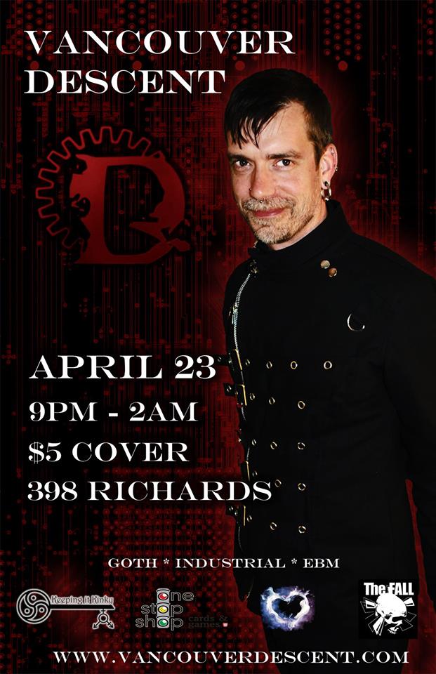 Descent April Darkness @ The Red Room Apr 23 2017 - Jun 23rd @ The Red Room