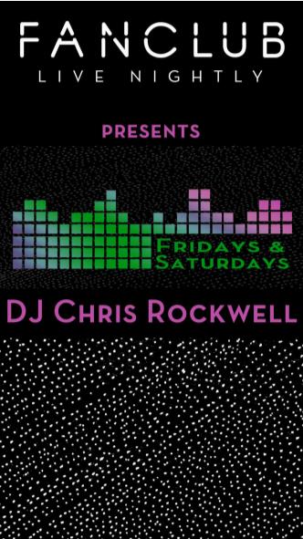 DJ Chris Rockwell @ Vancouver FanClub Jun 13 2014 - Jun 16th @ Vancouver FanClub