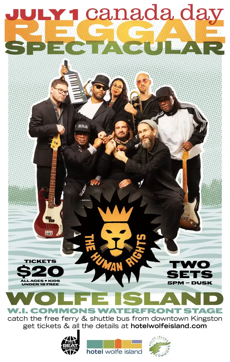 The Human Rights @ Hotel Wolfe Island Jul 1 2023 - May 3rd @ Hotel Wolfe Island