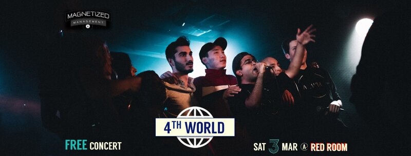 Free Concert: 4TH WORLD @ The Red Room Mar 3 2018 - Jun 23rd @ The Red Room