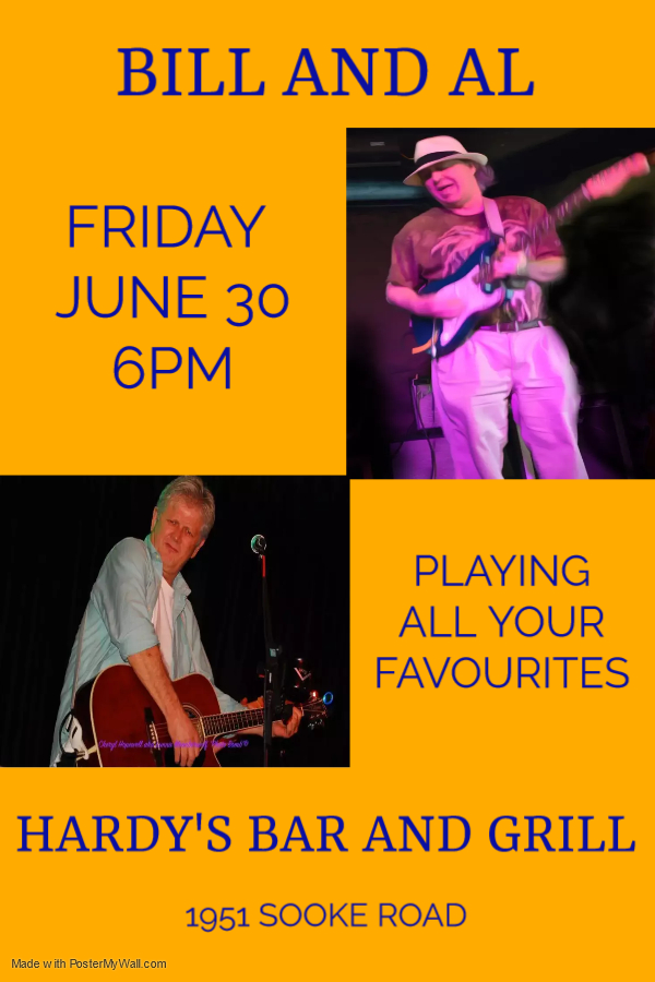 Bill and Al invade Hardy's - Jun 12th @ Hardy's Bar and Grill