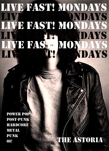 Live Fast! Monday: DJ Steve Ferreira @ The Astoria  Mar 9 2015 - Jun 24th @ The Astoria 