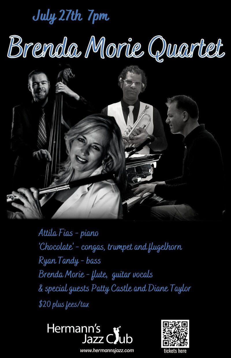 Brenda Morie Quartet - May 7th @ Hermann's Jazz Club