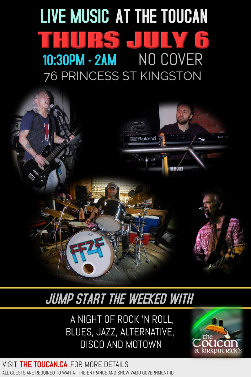 Fast Forward to Friday @ The Toucan Jul 6 2023 - May 6th @ The Toucan
