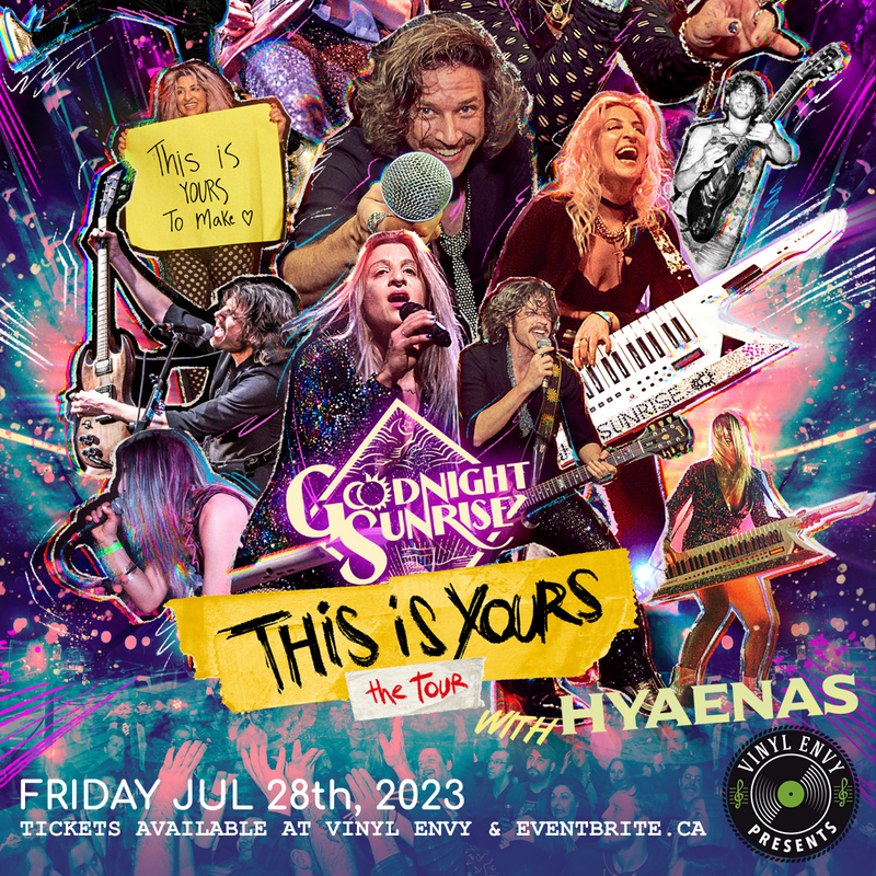 Vinyl Envy Presents : Goodnight Sunrise | Hyaenas - May 6th @ Vinyl Envy