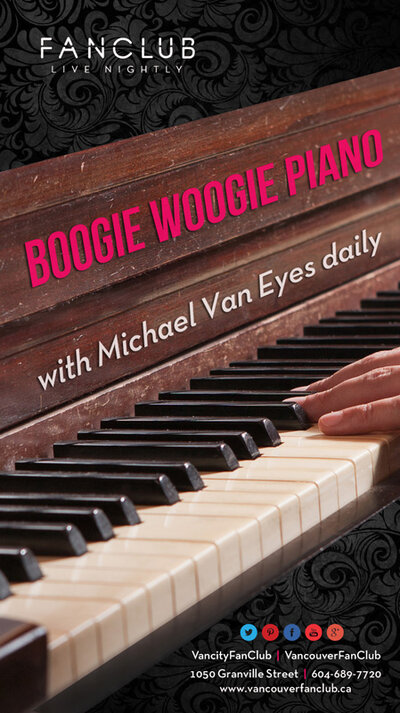 Mike Van Eyes @ Vancouver FanClub Nov 19 2013 - Jun 13th @ Vancouver FanClub