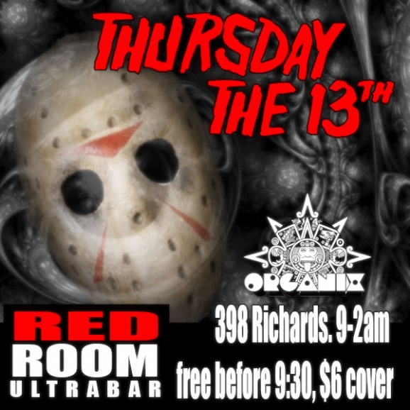 ORGANIX THURSDAYS! @ The Red Room Dec 13 2012 - Jun 13th @ The Red Room