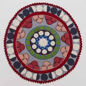 Pregnancy Mandala by 
Lesley Turner