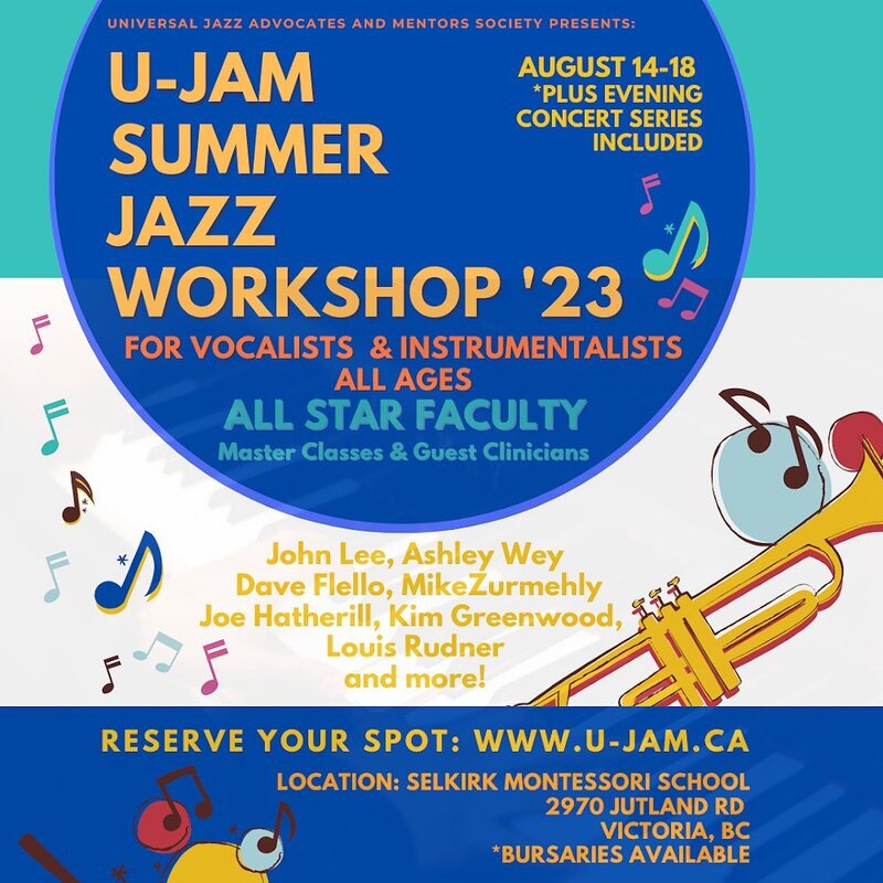 U-JAM Summer Jazz Workshop - May 8th @ Selkirk Montessori School