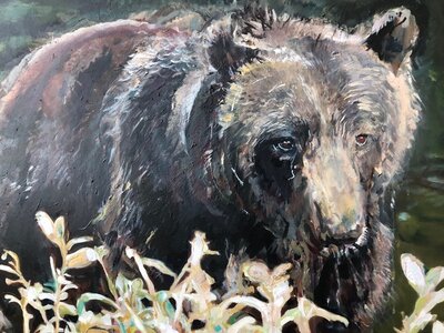 River Grizzly by 
Jocelyn West