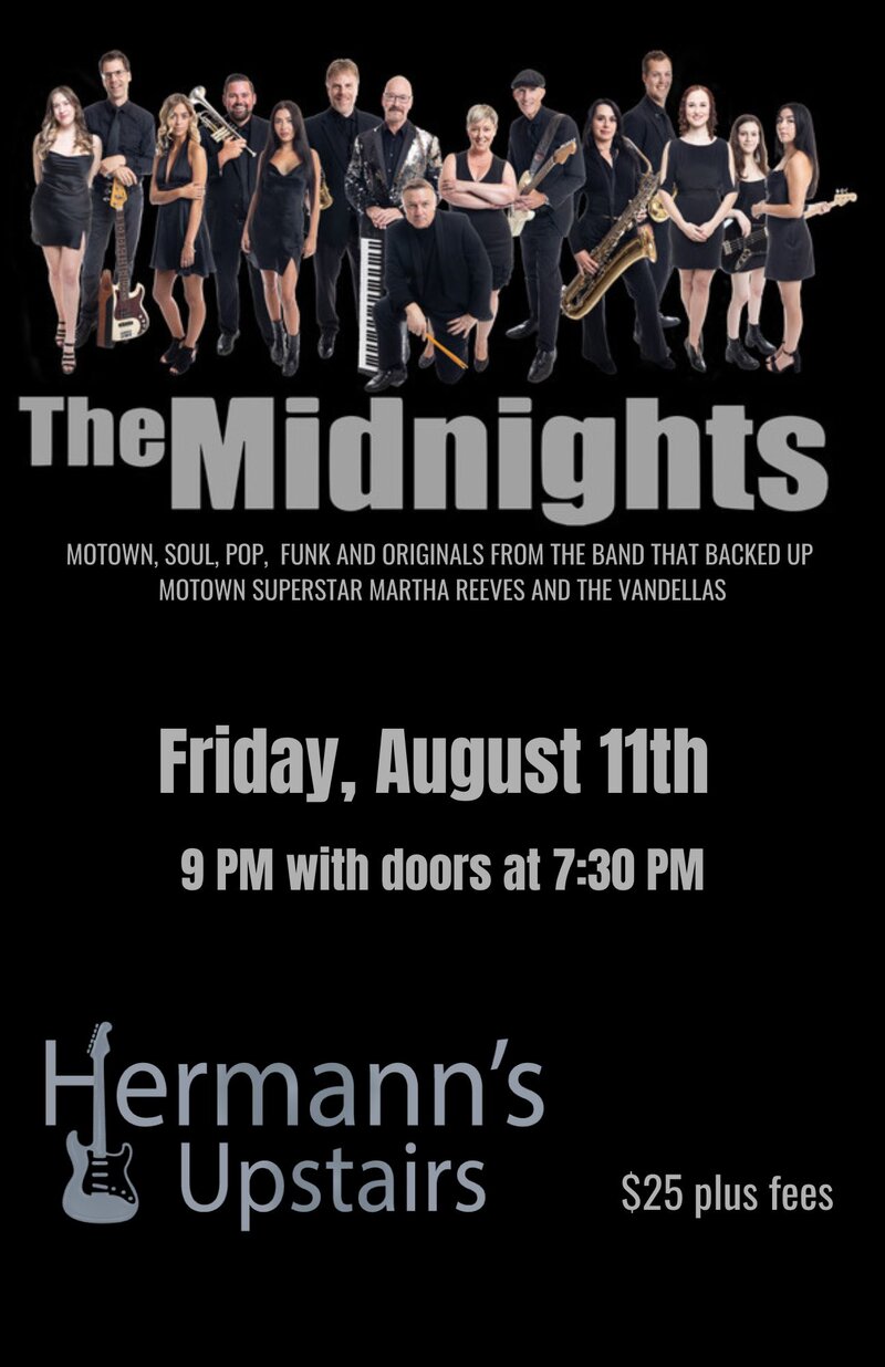 The Midnights - Jun 4th @ Hermann's Upstairs