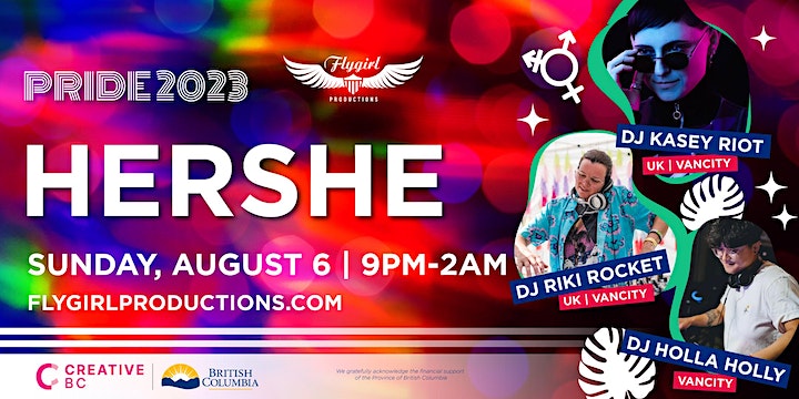Hershe Bar-Vancouver Pride Closing Party 2023 - May 6th @ The Red Room