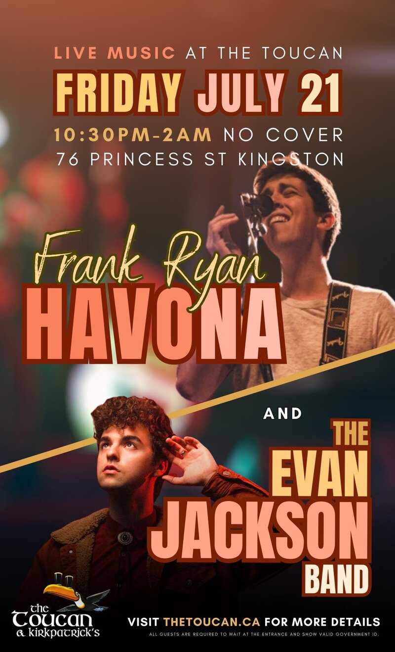 Frank Ryan +Havona & Evan Jackson live at the Toucan - May 7th @ The Toucan