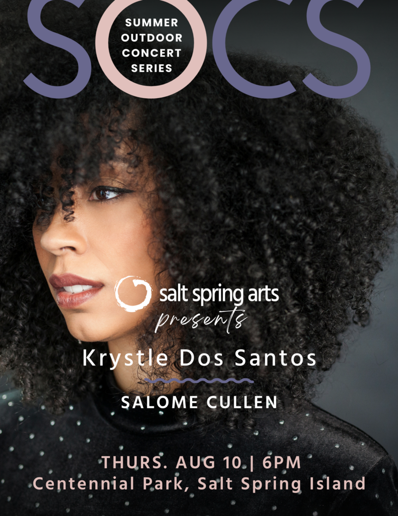 Summer Outdoor Concert Series: Krystle Dos Santos & Salome Cullen @ Centennial Park - Aug 10, 2023