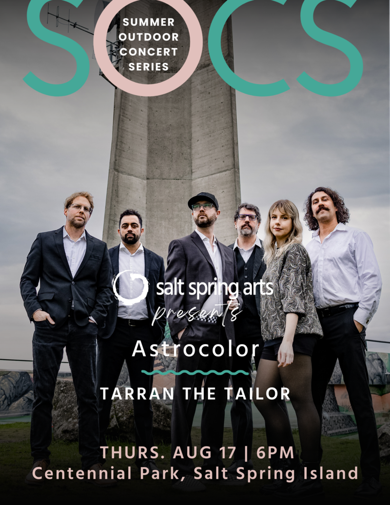 Summer Outdoor Concert Series: Astrocolor & Tarran the Tailor @ Centennial Park - Aug 17, 2023