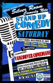 CHRISTMAS OPEN SATURDAY STAND UP COMEDY AT GOLDIES PIZZA BY MADDOG STUDIOS!: Reza Peyk @ Goldie's Pizza Dec 22 2012 - Apr 30th @ Goldie's Pizza