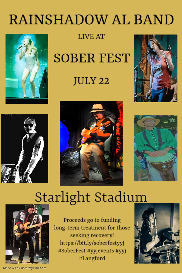 Rainshadow Al Band at Soberfest - Jun 8th @ Westhills Stadium