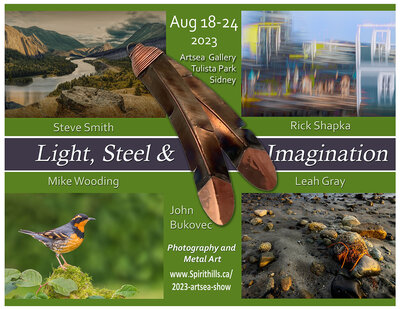 Art, Steel and Imagination - Apr 30th @ ArtSea Gallery