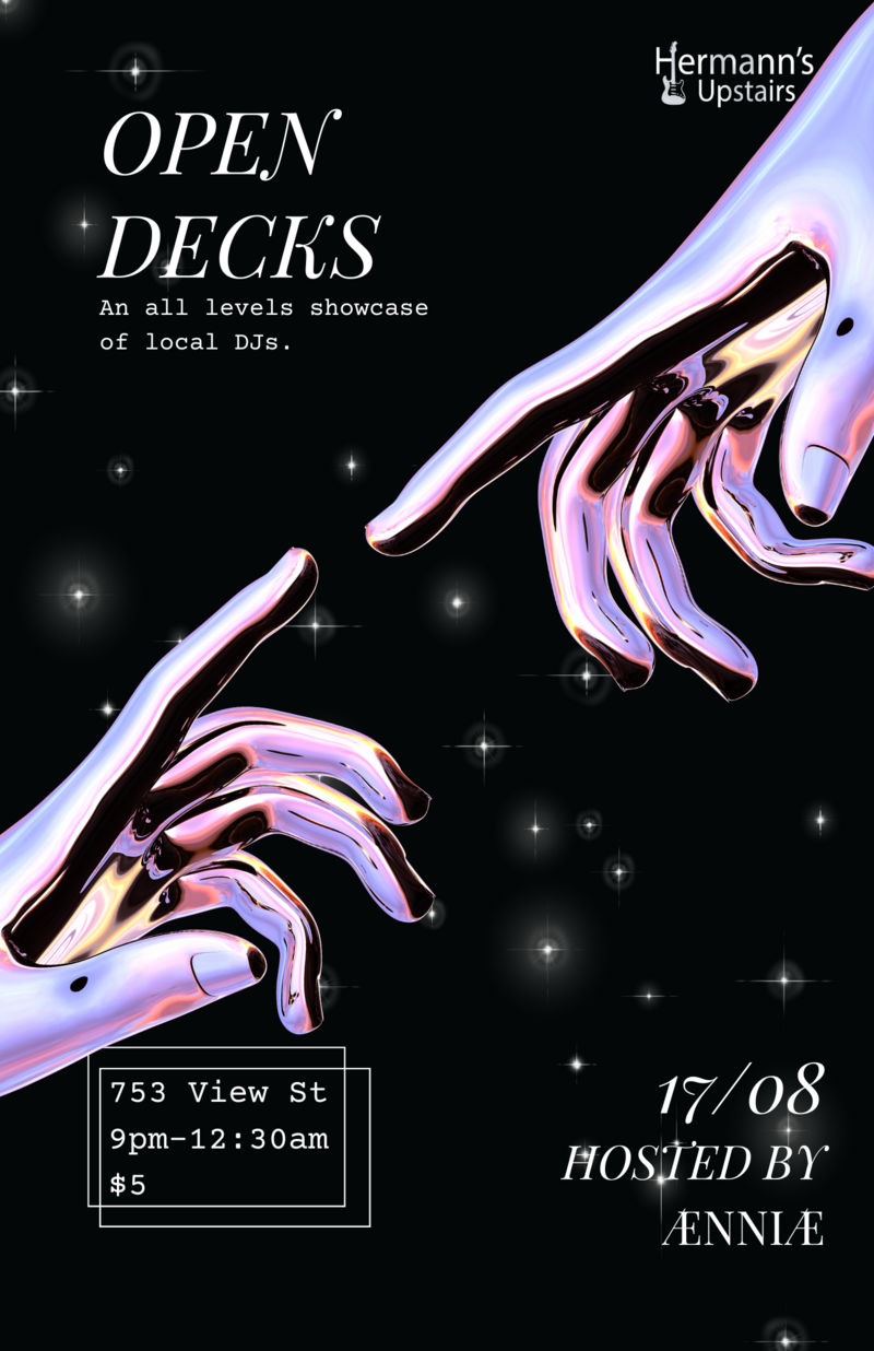 Open Decks - Jun 10th @ Hermann's Upstairs