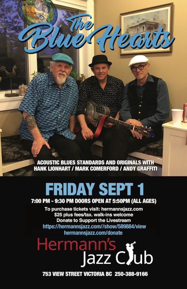 The Blue Hearts - May 7th @ Hermann's Jazz Club