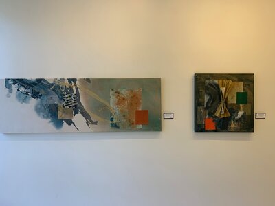 Mixed media/canvas by 
Heather Midori Yamada