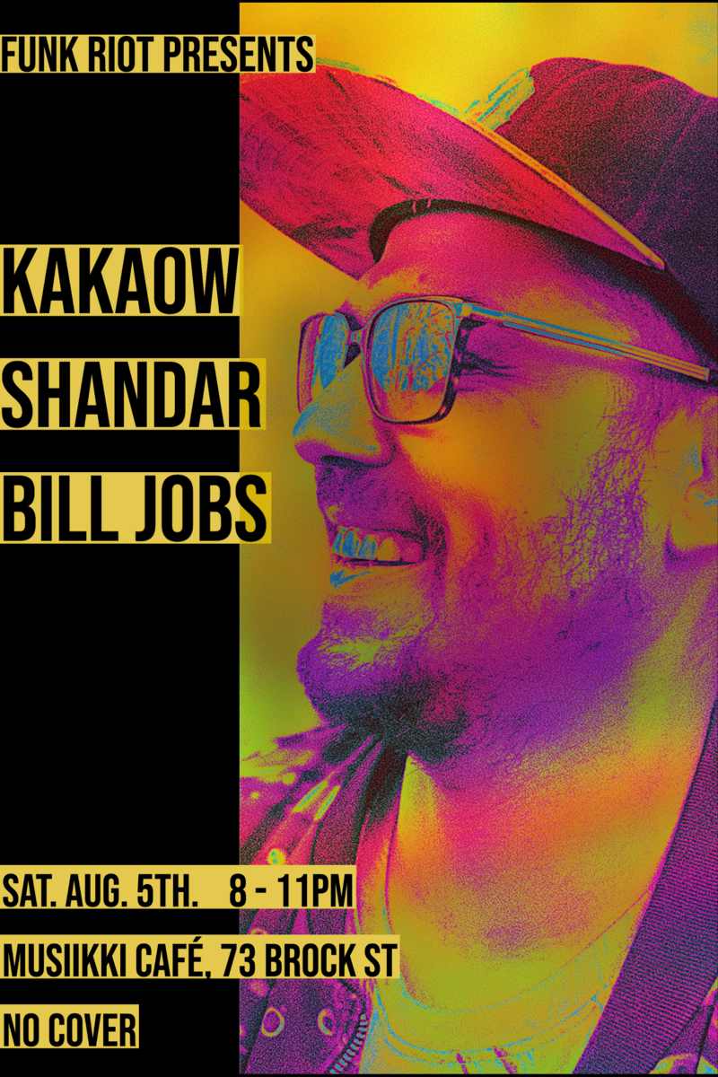 KaKaow, Shandar, Bill Jobs @ Musiikki Caf&eacute; & Whiskey Bar Aug 5 2023 - May 11th @ Musiikki Caf&eacute; & Whiskey Bar