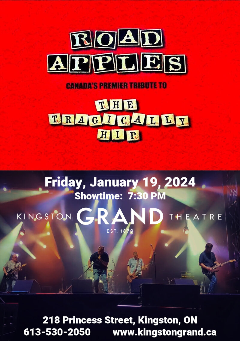 Road Apples @ Kingston Grand Theatre Jan 19 2024 - May 1st @ Kingston Grand Theatre