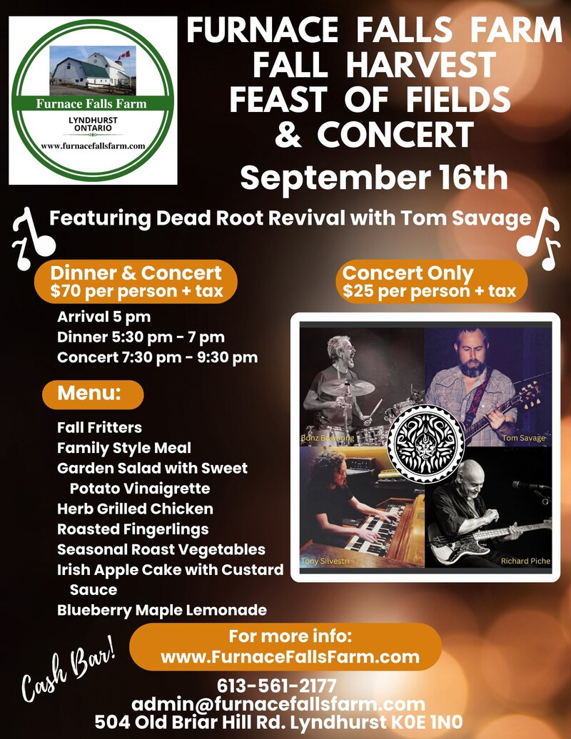 Feast of Fields: Dead Root Revival @ Furnace Falls Farm - Sep 16, 2023