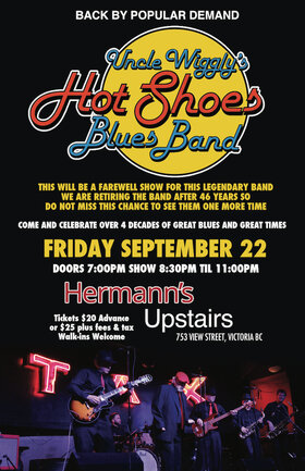 Fri. Sep 22nd 2023 - - Oct 17th @ Hermann's Upstairs