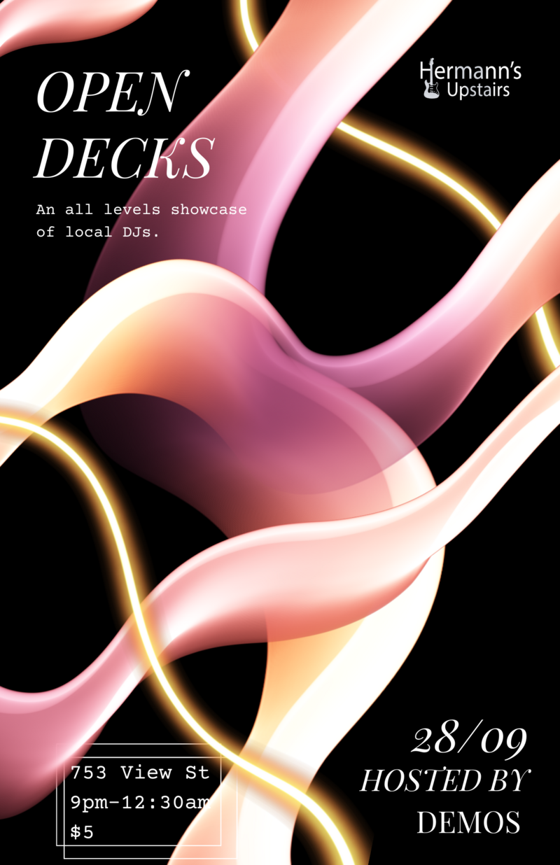 Open Decks - Jul 7th @ Hermann's Upstairs