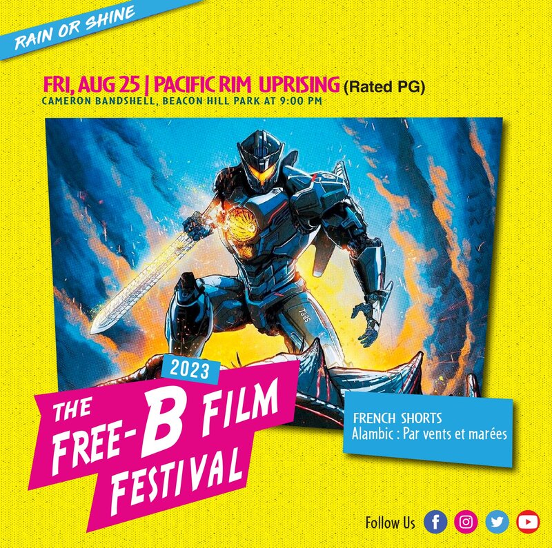 Pacific Rim Uprising @ Stage in the Park (Cameron Bandshell) - Aug 25, 2023