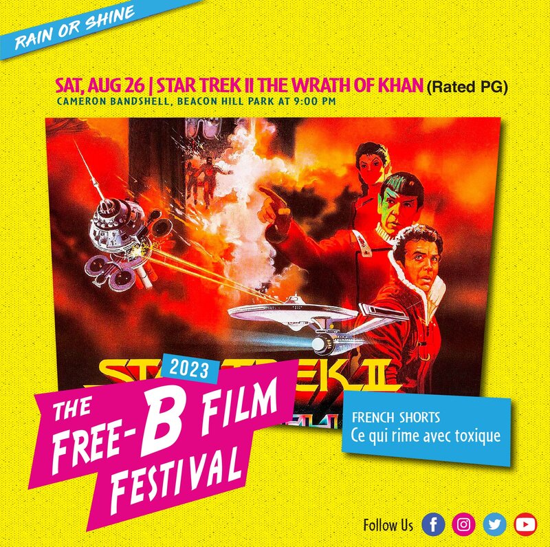 Star Trek II: The Wrath of Khan @ Stage in the Park (Cameron Bandshell) - Aug 26, 2023