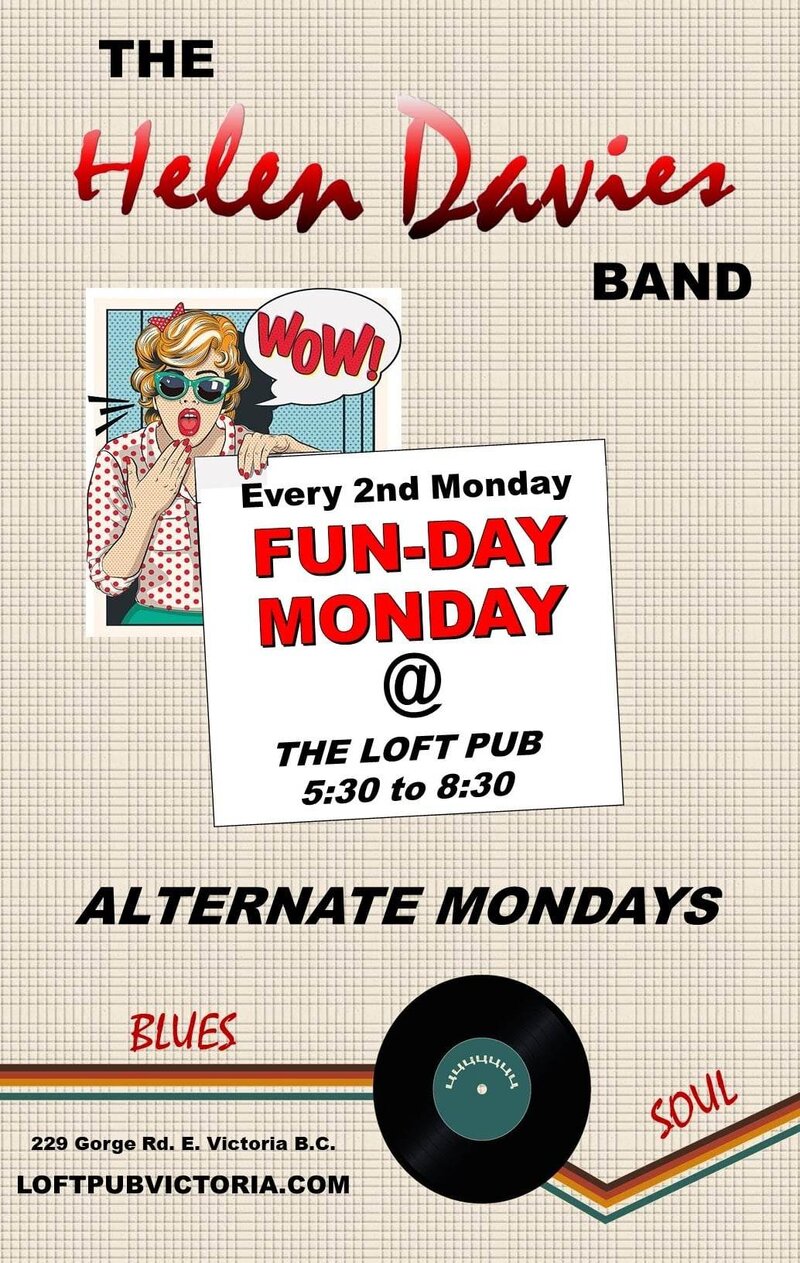 Helen Davies Band - May 8th @ The Loft (Victoria)