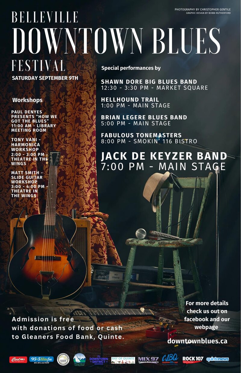 Downtown Blues Festival @ Downtown Belleville - Sep 09, 2023